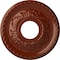 Ekena Millwork Palmetto Ceiling Medallion (Fits Canopies up to 4 7/8"), 12 1/8"OD x 3 1/2"ID x 1"P, Firebrick CM12PMFIF - alternate 1